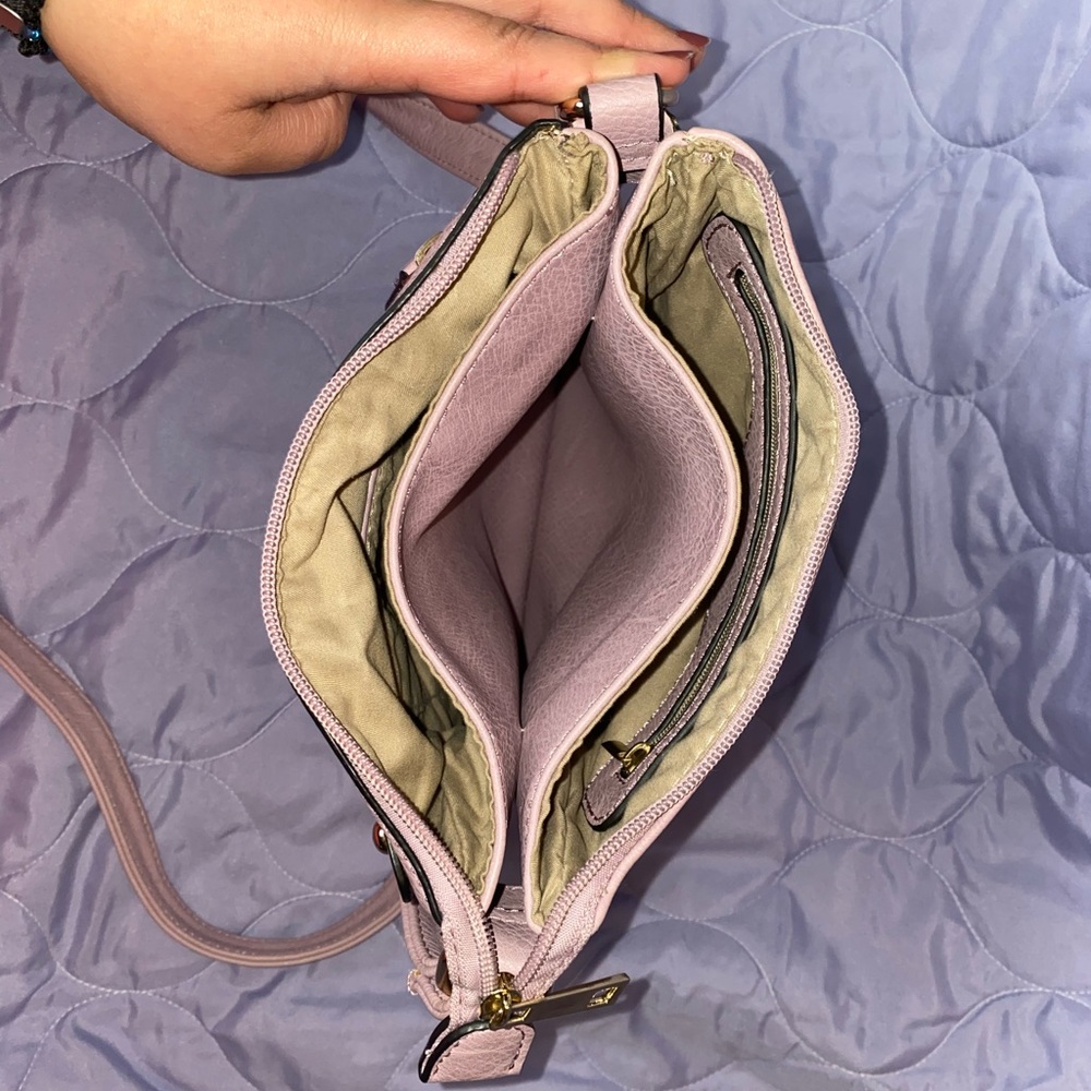 2/$10!!!  Lavender crossbody - Picture 4 of 4